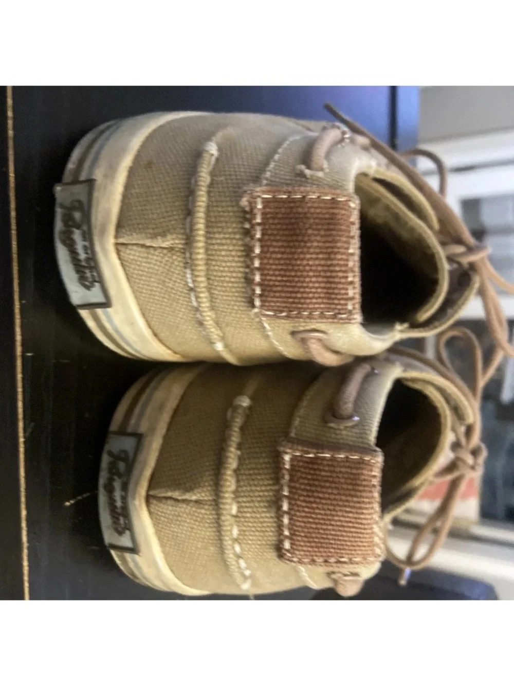 Penguin Casual Men’s Canvas Boat Shoes in Tan size 10 M